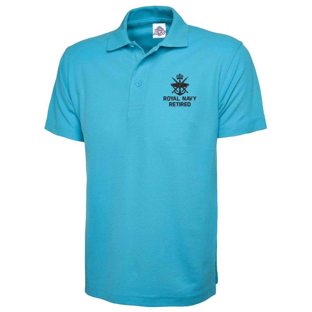 Royal Navy Retired Polo Shirt – British Military Humour